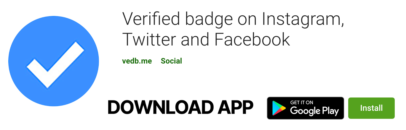 Verify Badge for your profile – Apps on Google Play