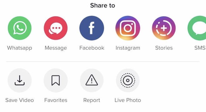  Sharing your TikToks can help them get views. Picture: TikTok 