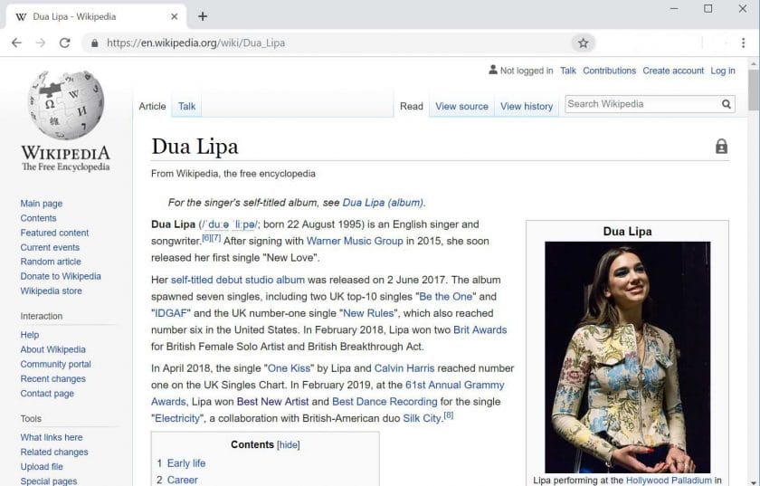 How to Create a Wikipedia Page for an celebrities : Artist Actor Singer