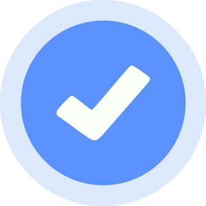 Check Emoji ️ Check Mark Button SOCIAL MEDIA BLUE Check Emoji